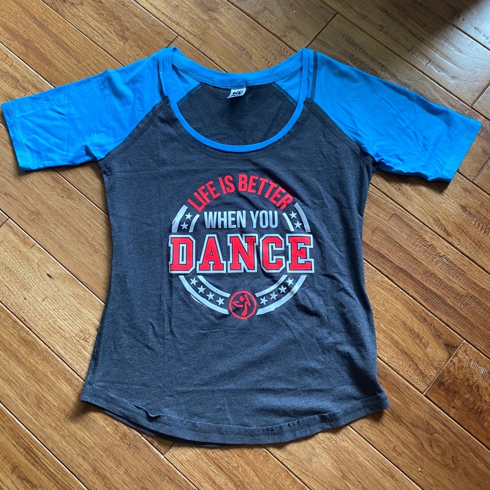 Zumba Life Is Better Baseball Tee